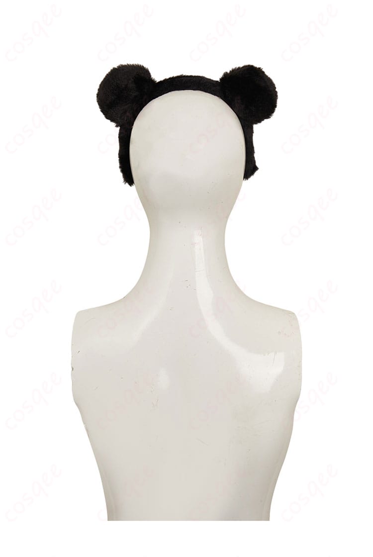 八尋寧々 コスプレ衣装 チャイナドレス ヘアアクセサリーの背面ディテール。細部まで気を使った仕上げ。