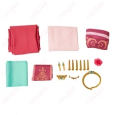 薬屋のひとりごと 玉葉妃の雅やか宮廷スタイル コスプレ衣装｜写真映えと着やすさを両立 - 6枚目の画像（サムネイル）