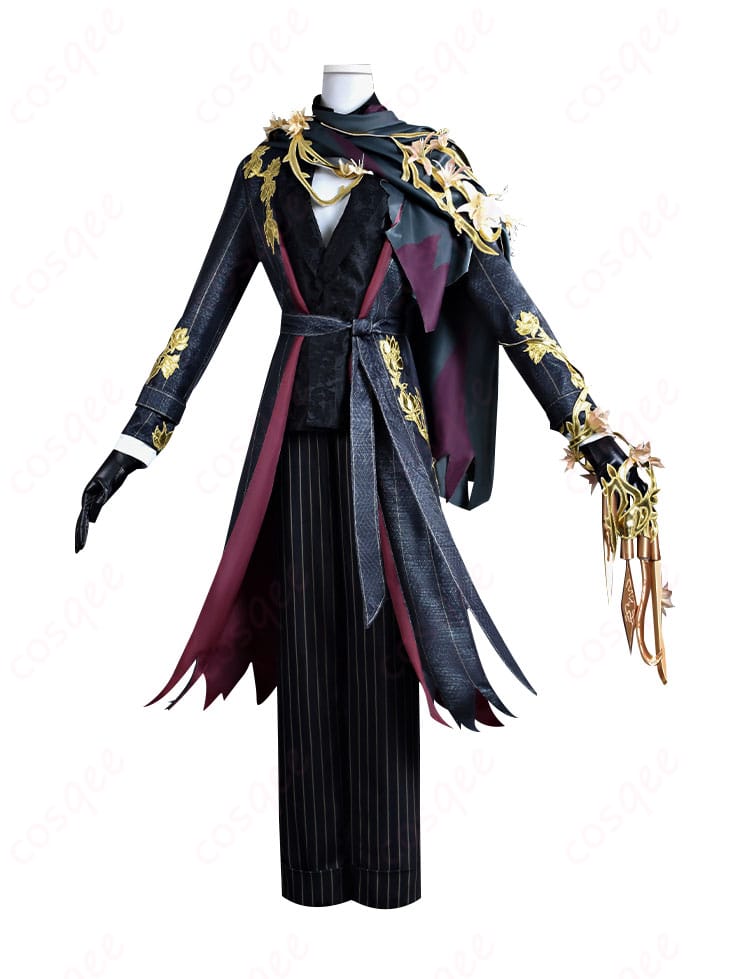 商品側面画像 - リッパー(ジャック)コスプレ衣装の側面ビュー