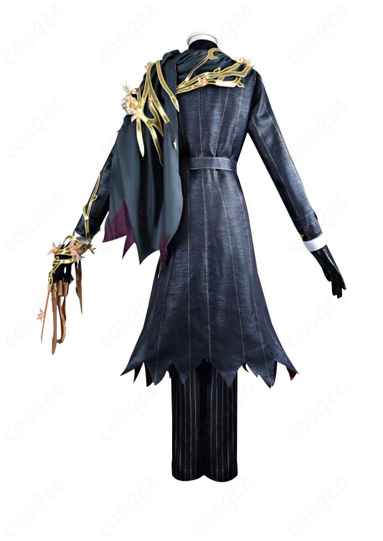 商品背面画像 - リッパー(ジャック)コスプレ衣装の背面詳細