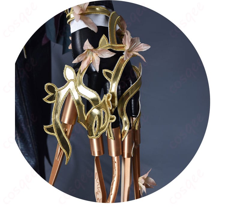 手袋装飾のディテール画像 - リッパー(ジャック)コスプレ衣装の手袋デザイン