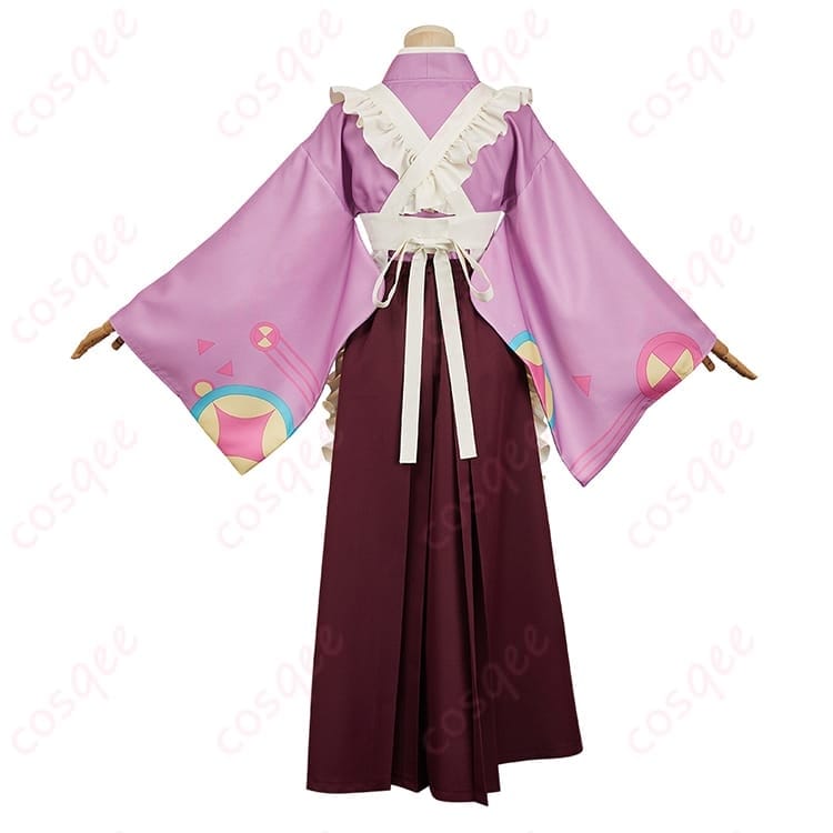 誰ソ彼ホテル 塚原音子の和装メイドコーデで写真映えを狙えるコスプレ衣装 - 4枚目の画像