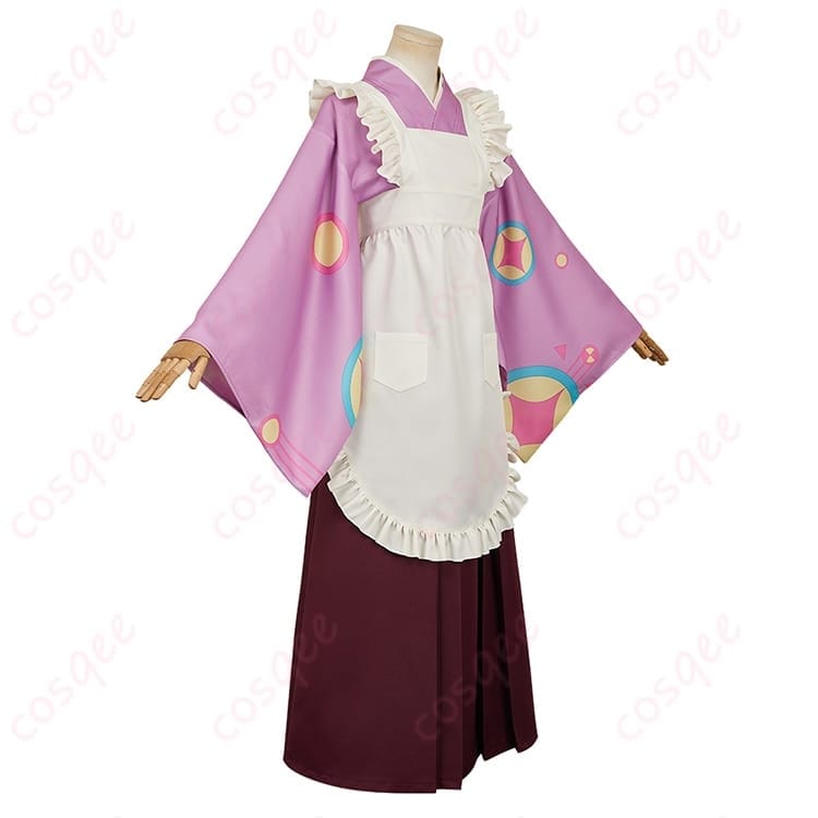 誰ソ彼ホテル 塚原音子の和装メイドコーデで写真映えを狙えるコスプレ衣装 - 3枚目の画像