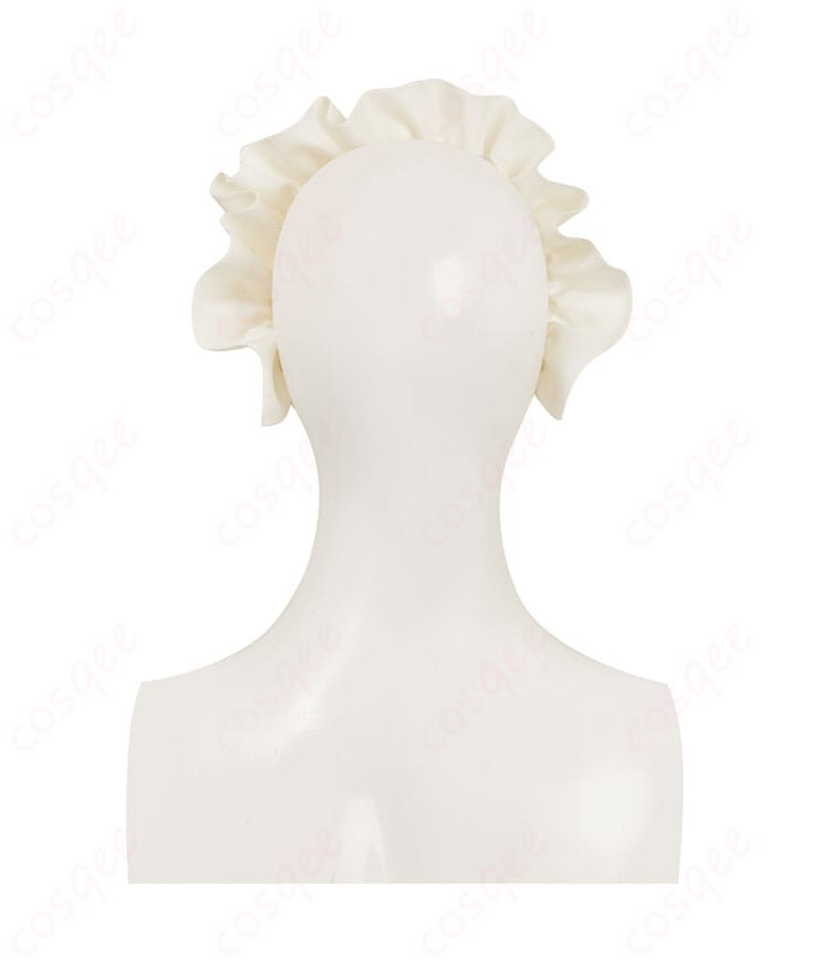 ヘッドドレスの背面詳細画像 - 塚原音子のヘッドドレスの後ろ側の美しいデザイン