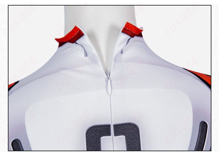 服装衣链装飾細節 - 綾波レイ コスプレ衣装衣链部分のディテール