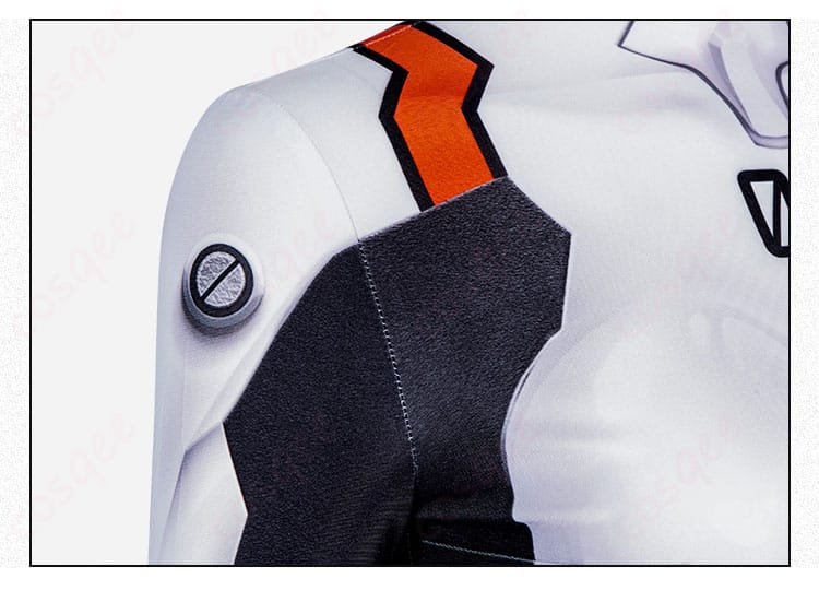 衣肩装飾細節 - 綾波レイ コスプレ衣装肩部分の装飾ディテール