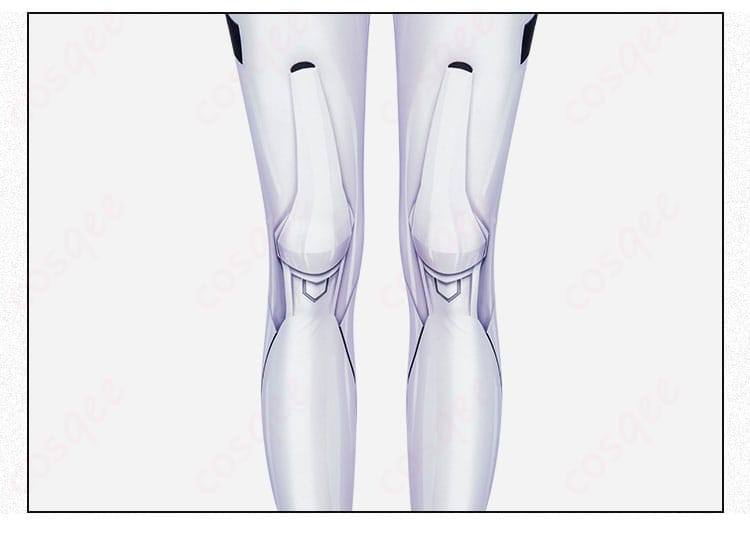 パンツのレッグ装飾細節 - 綾波レイのタイツ部分の装飾ディテール