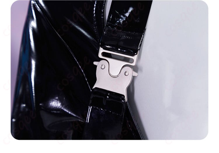 肩紐装飾ディテール – コスプレ衣装エスケープクイーンの肩紐に施された細部の装飾