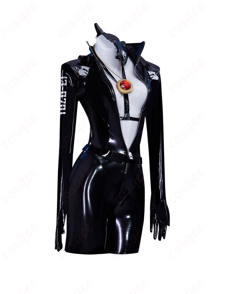 商品側面図 – コスプレ衣装エスケープクイーン、細部まで再現されたクエンシーの衣装