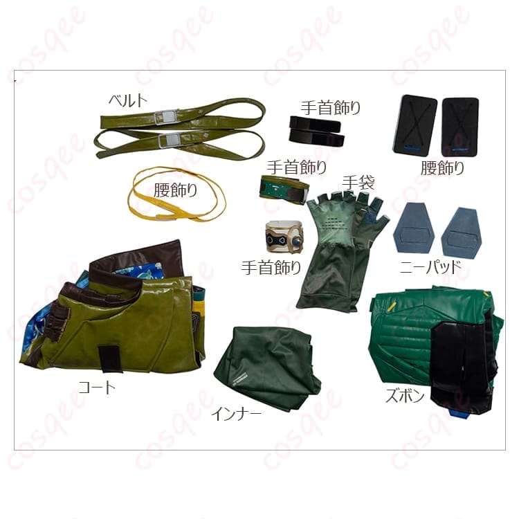 VALORANT ハーバーの近未来感を纏うコスプレ衣装｜重厚レイヤードで写真映え - 5枚目の画像