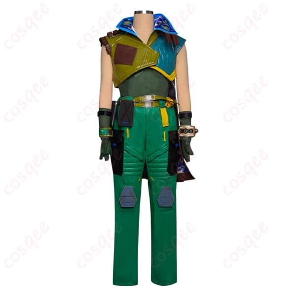 VALORANT ハーバーの近未来感を纏うコスプレ衣装｜重厚レイヤードで写真映え