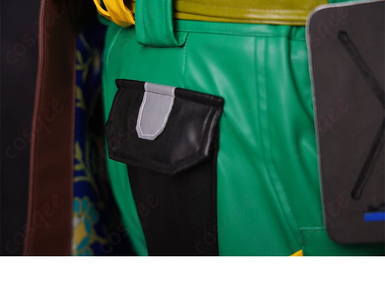 パンツポケットの装飾の詳細 - ハーバーのコスプレ衣装のパンツポケットディテール、細部まで再現。