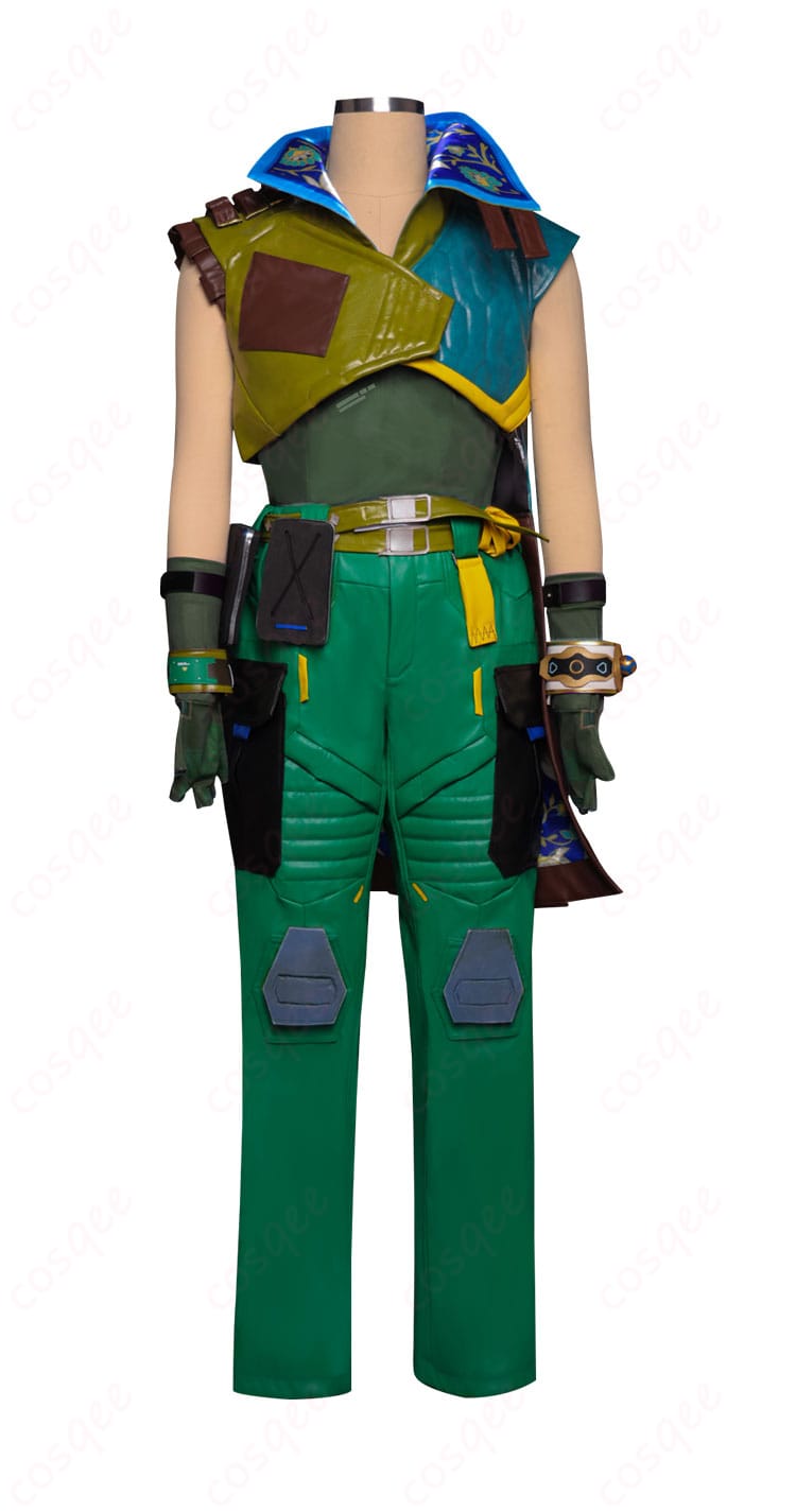 商品正面画像 - VALORANT ハーバー コスプレ衣装の正面画像、ディテールも見逃せない。