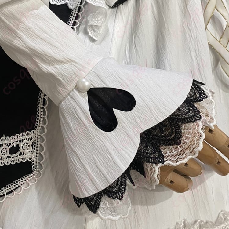 プロセカ 朝比奈まふゆ 化けの花 衣装 静謐ゴシックの雰囲気で写真映えするコスプレ - 3枚目の画像