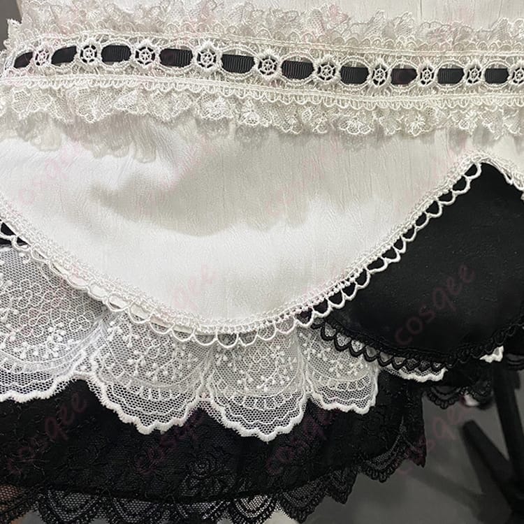 プロセカ 朝比奈まふゆ 化けの花 衣装 静謐ゴシックの雰囲気で写真映えするコスプレ - 4枚目の画像