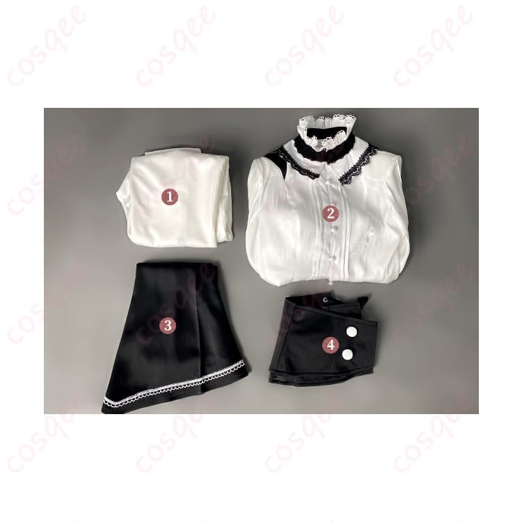 プロセカ KAITO 化けの花 コスプレ衣装 氷と花が冴えるクールエレガント - 6枚目の画像