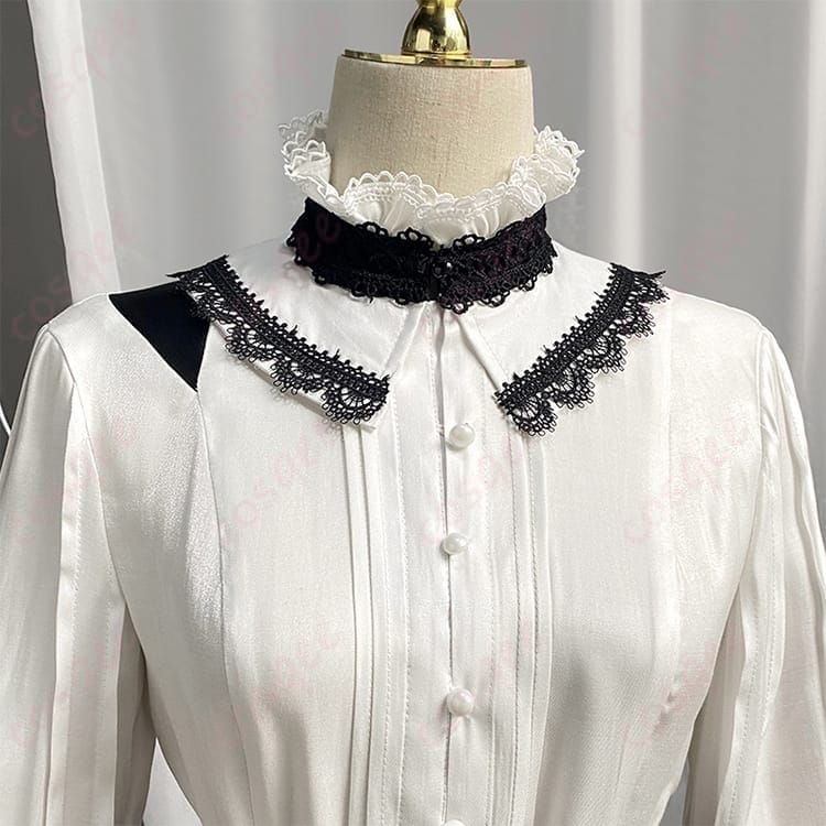 プロセカ KAITO 化けの花 コスプレ衣装 氷と花が冴えるクールエレガント - 3枚目の画像