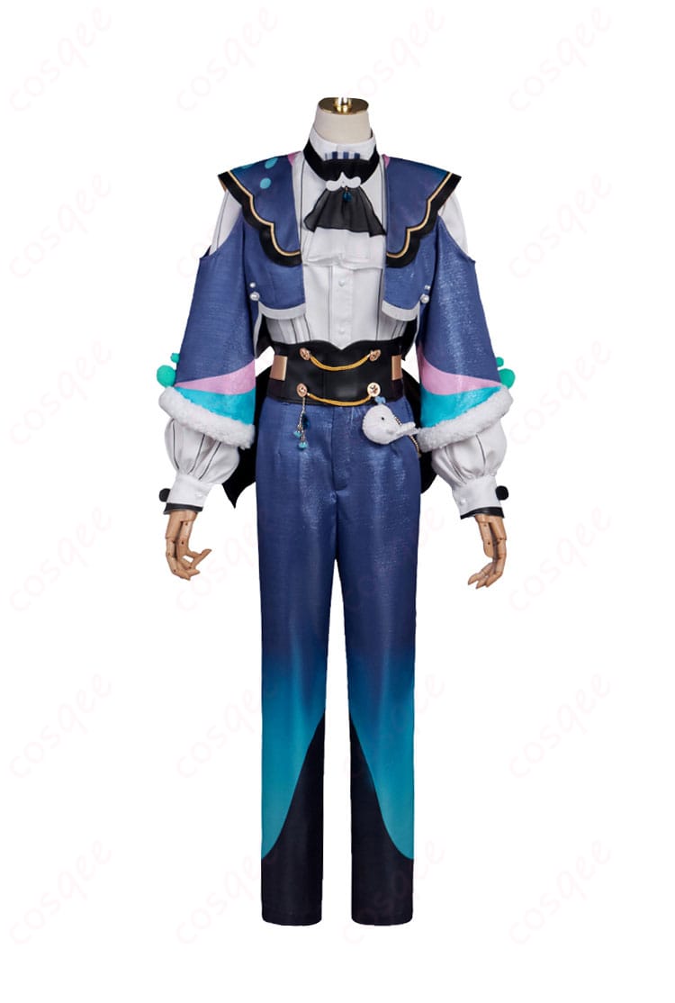 商品正面図 - プロセカの青柳冬弥コスプレ衣装の詳細な正面画像