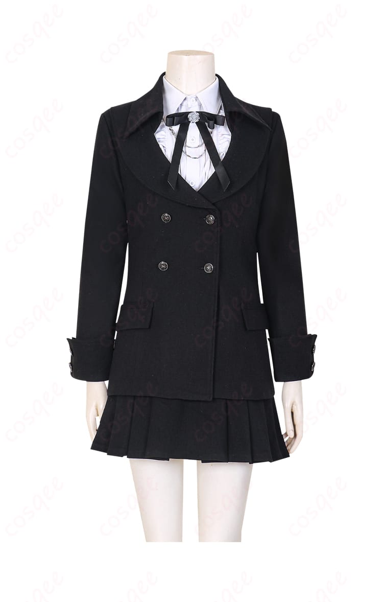 恋と深空 プレイヤー コスプレ衣装 『甘き夢の出会い』 服装の細部。刺繍や装飾がキャラクターの再現度を高めています。ディテールにこだわったコスプレ衣装です。