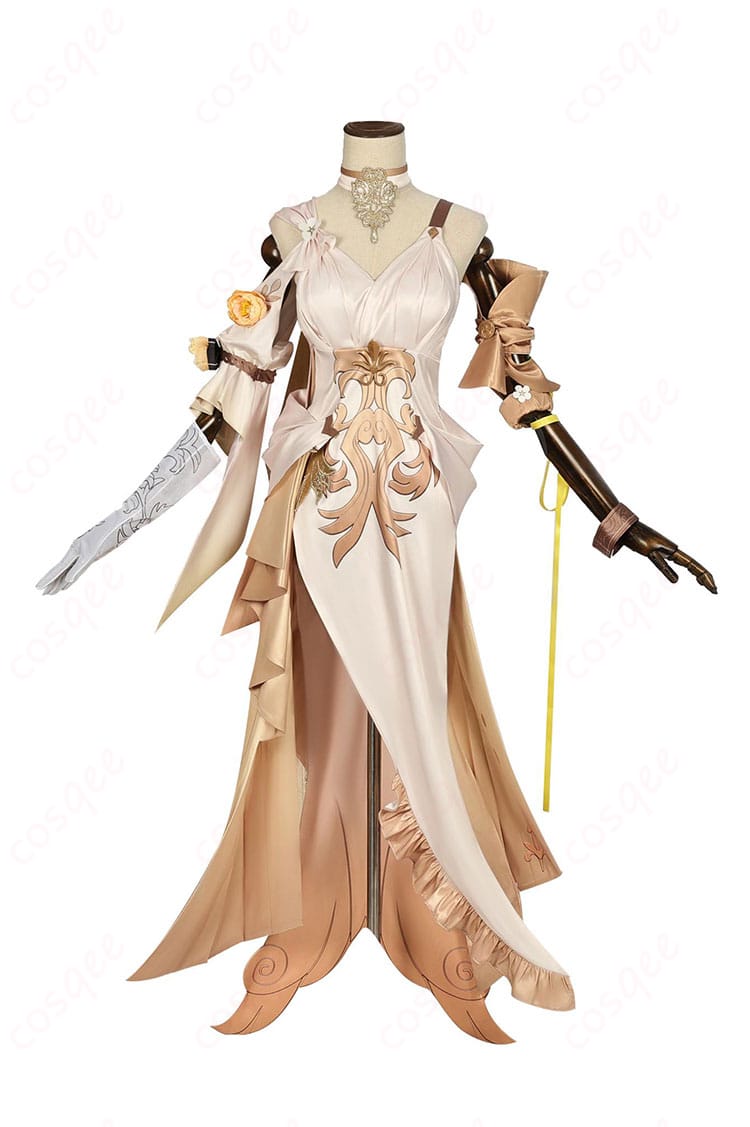 商品正面図 - 高精細なデザインが特徴的なアグライアのコスプレ衣装、完璧な再現