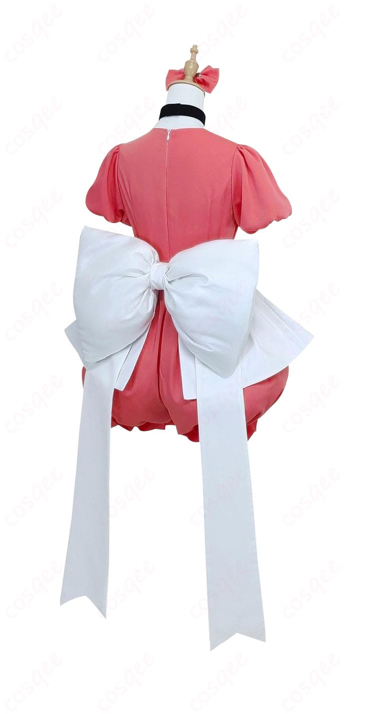 カードキャプターさくら 木之本桜 コスプレ衣装 背面図 背中のディテールとフィット感、細部まで忠実に再現。