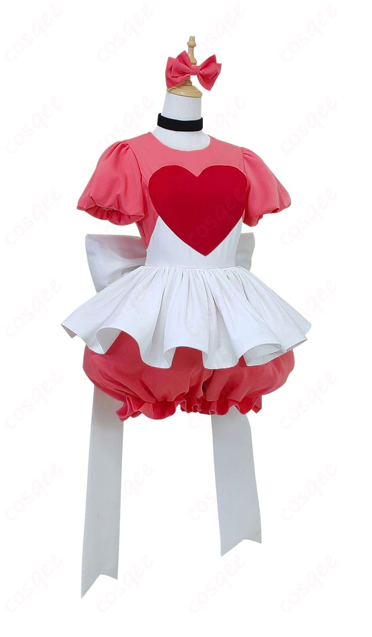 カードキャプターさくら 木之本桜 コスプレ衣装 側面図 衣装のサイドデザイン、自然で動きやすい作り。