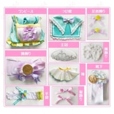 ラブライブ！小泉花陽 カウントダウンライブ編 コスプレ｜華やかで写真映え、踊っても着心地よし - 4枚目の画像（サムネイル）