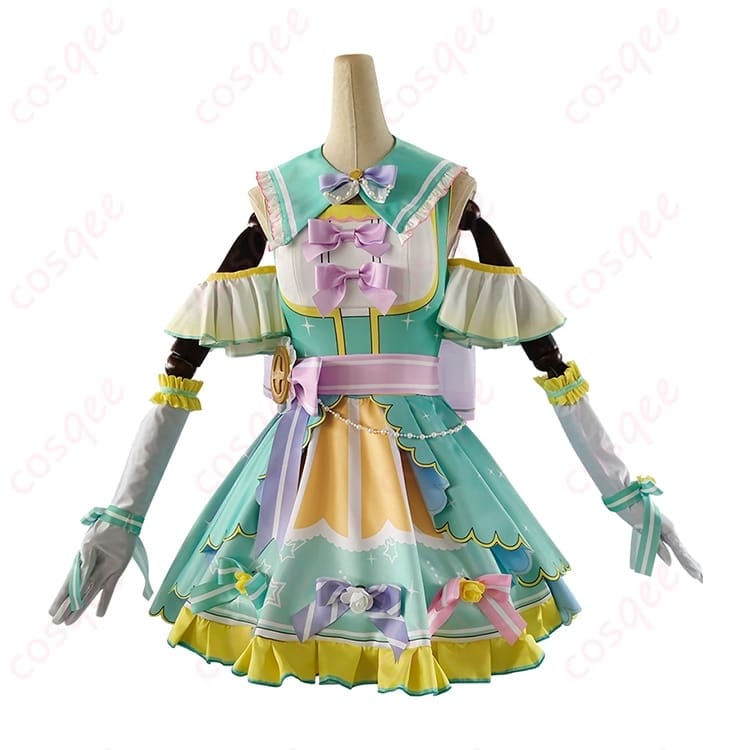 ラブライブ！小泉花陽 カウントダウンライブ編 コスプレ｜華やかで写真映え、踊っても着心地よし - 1枚目の画像