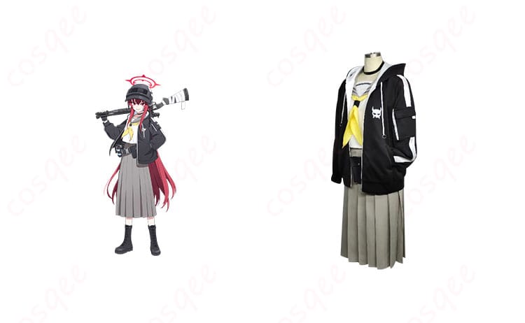 ブルーアーカイブ 河駒風ラブ コスプレ衣装とキャラクターのコラボレーション画像。コスプレ愛好者に最適なアイテムです。