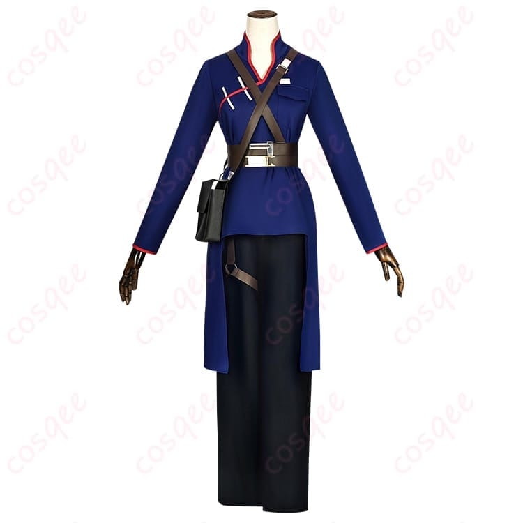 アークナイツ 滌火ジェシカ風コスプレ衣装 タクティカルな質感で写真映え抜群 - 4枚目の画像