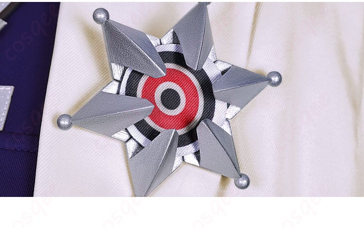 外套の襟装飾ディテール - 滌火ジェシカのコスプレ衣装外套の襟の装飾