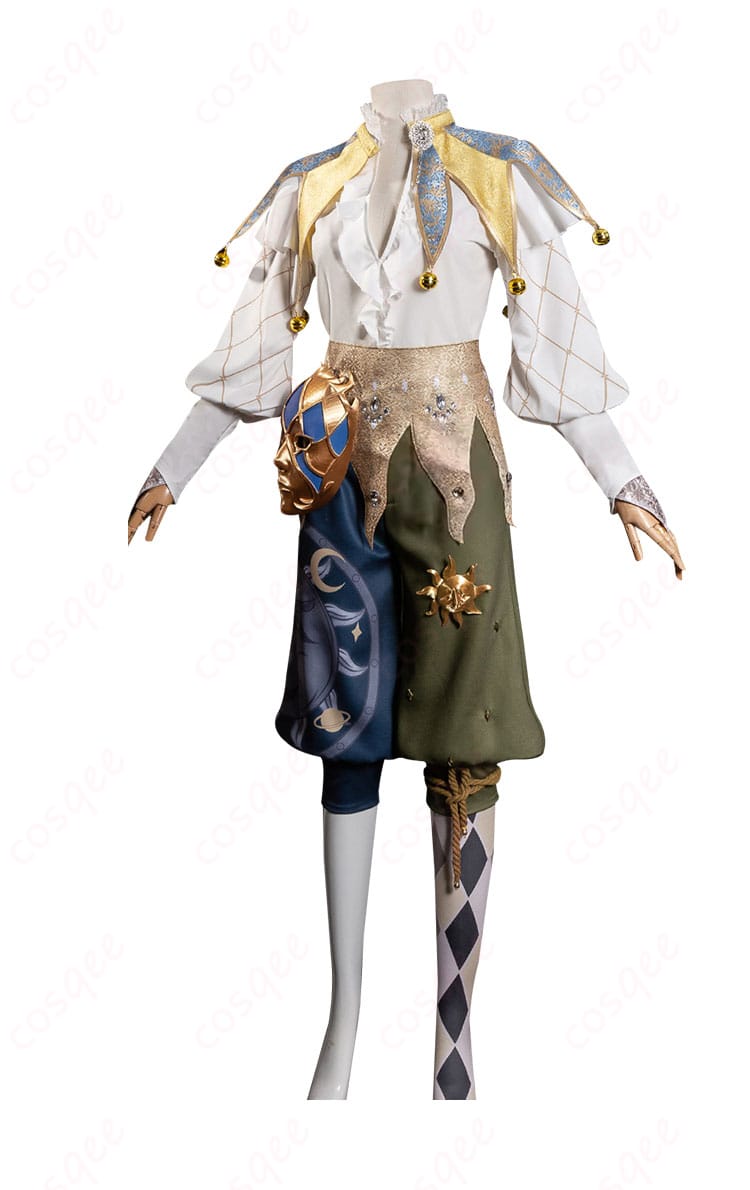 商品側面画像。コスプレ衣装のサイドビュー、ディテールの確認ができます。