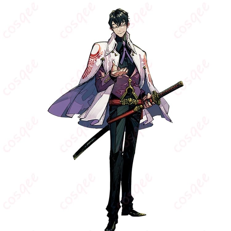 FGO 伊東甲子太郎の凛とした和装ミックスを楽しむコスプレ衣装 - 1枚目の画像