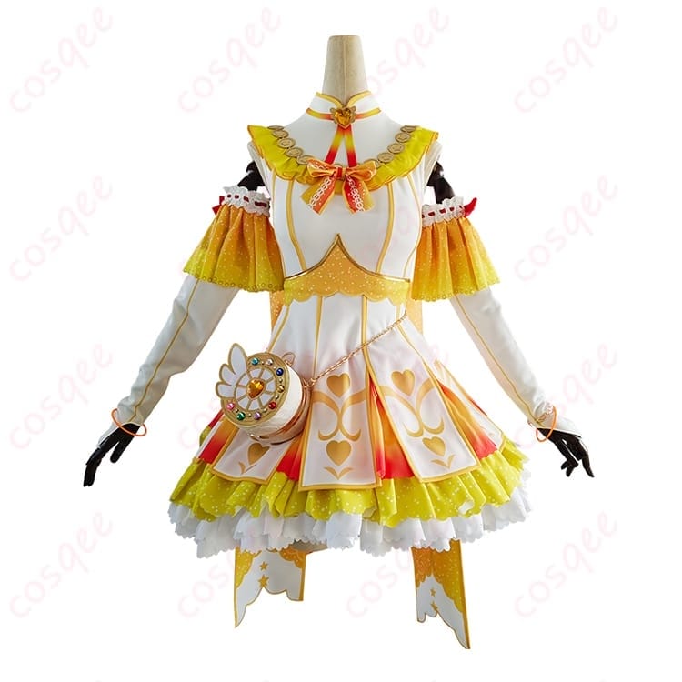 ラブライブ！高坂穂乃果 お化粧の魔法編 コスプレ衣装 キュートな魔法少女風で写真映え - 1枚目の画像