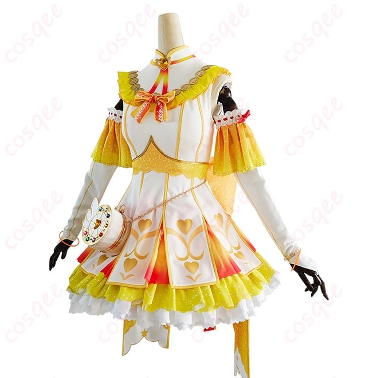 ラブライブ！高坂穂乃果 お化粧の魔法編 コスプレ衣装 キュートな魔法少女風で写真映え - 2枚目の画像