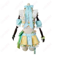 ラブライブ μ’s 小泉花陽 くじ引き堂水着コスプレ 衣装一式で明るく写真映えする一着 - 3枚目の画像（サムネイル）