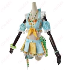 ラブライブ μ’s 小泉花陽 くじ引き堂水着コスプレ 衣装一式で明るく写真映えする一着 - 2枚目の画像（サムネイル）