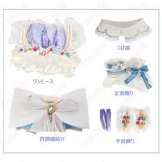 ラブライブ！スクフェス 東條希 ロイヤルプリンセス編 司会スタイルの華やかコスプレ - 4枚目の画像（サムネイル）