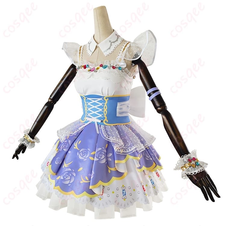 ラブライブ！スクフェス 東條希 ロイヤルプリンセス編 司会スタイルの華やかコスプレ - 2枚目の画像