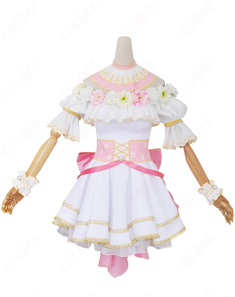 商品正面図。ラブライブ!スクフェスの西木野真姫コスプレ衣装、フラワーフェスティバル編。