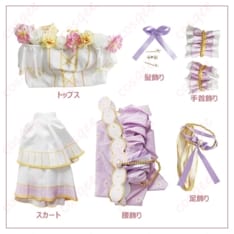 ラブライブ 東條希 フラワーフェスティバル編 コスプレ衣装 花の女神風で華やかに撮れる - 4枚目の画像（サムネイル）