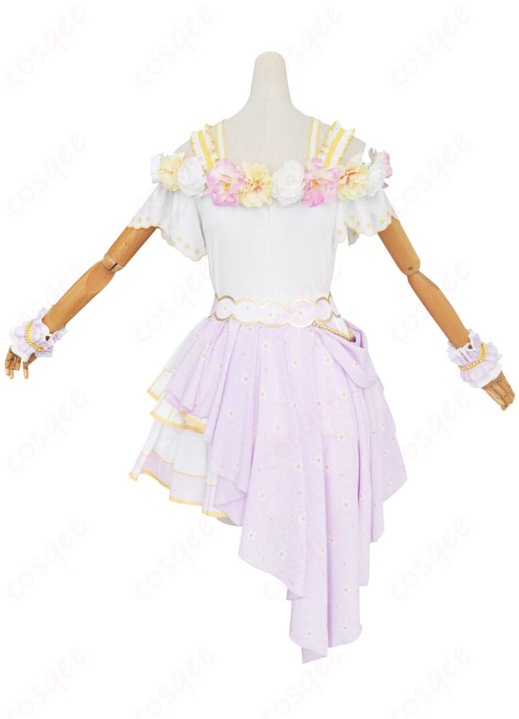 商品背面画像 - コスプレ衣装の背面、華やかな背中のディテールをチェック。