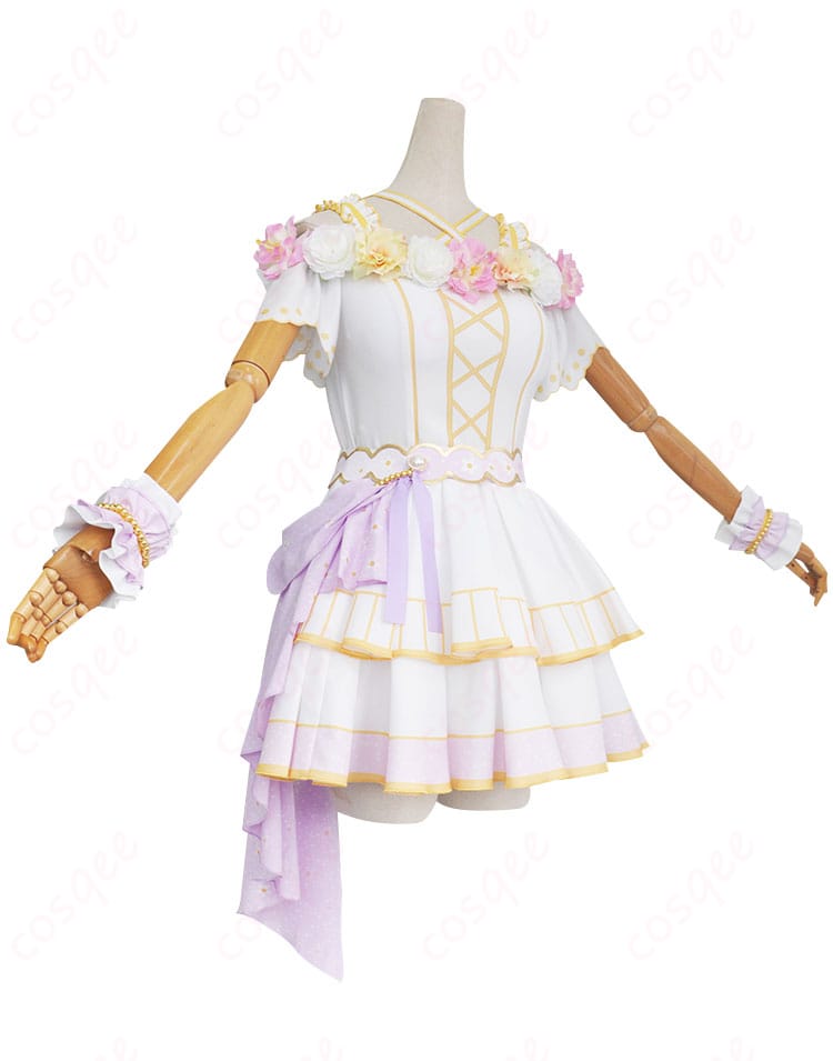 商品側面画像 - 東條希 コスプレ衣装「フラワーフェスティバル編 花の女神」の側面画像、細部までこだわったデザイン。