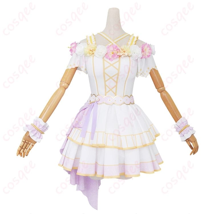 ラブライブ 東條希 フラワーフェスティバル編 コスプレ衣装 花の女神風で華やかに撮れる - 6枚目の画像