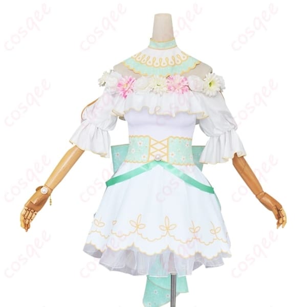 ラブライブ！小泉花陽 フラワーフェス編 コスプレ衣装 華やかで写真映えするガーリーセット