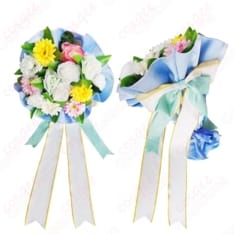 ラブライブ！小泉花陽 フラワーフェス編 コスプレ衣装 華やかで写真映えするガーリーセット - 7枚目の画像（サムネイル）