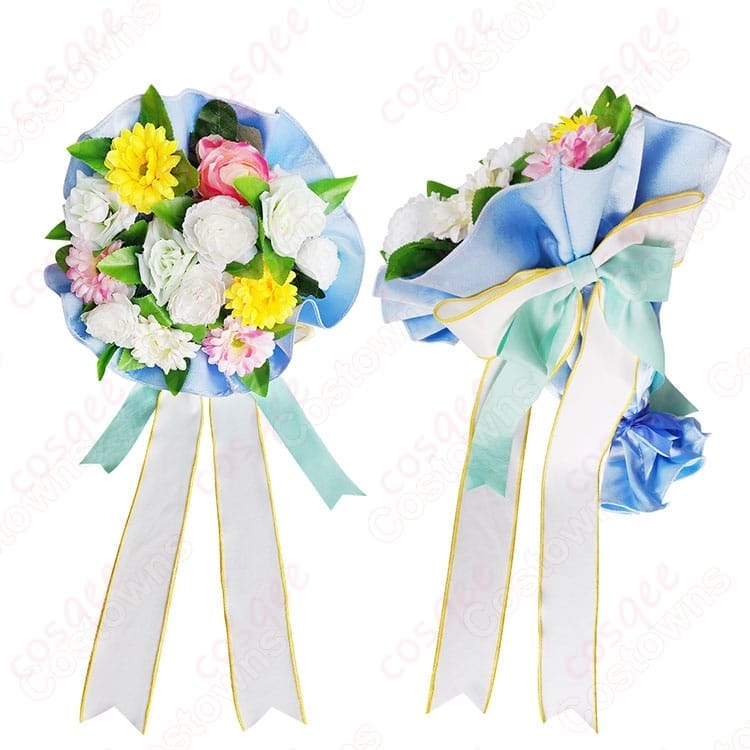 ラブライブ！小泉花陽 フラワーフェス編 コスプレ衣装 華やかで写真映えするガーリーセット - 7枚目の画像