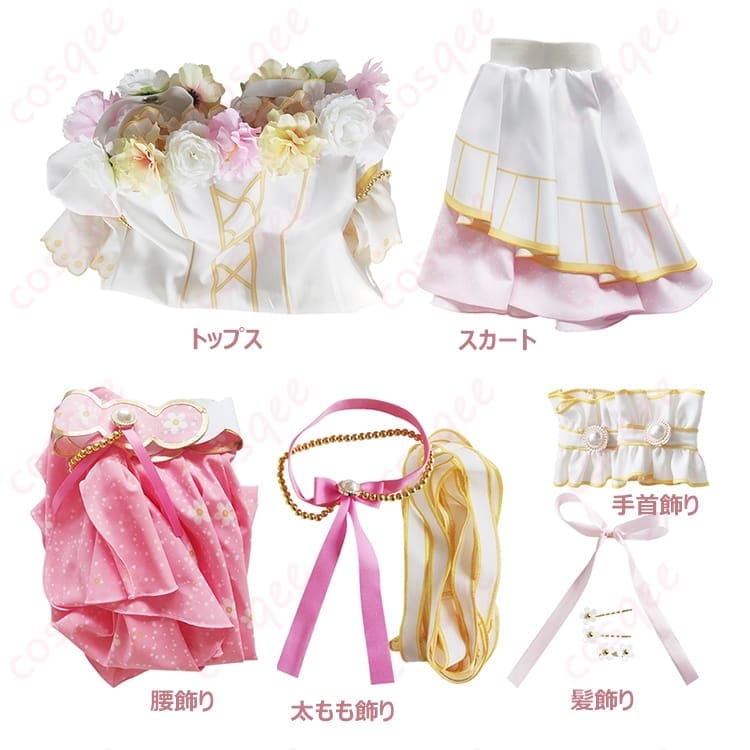 ラブライブ！スクフェス 矢澤にこ フラワーフェスティバル編 華やかに映えるコスプレ衣装 - 4枚目の画像