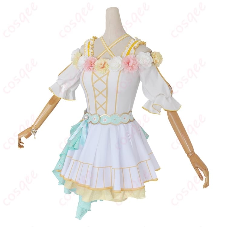ラブライブ！ 絢瀬絵里 フラワーフェスティバル編 コスプレ衣装 華やかで上品な写真映えコーデ - 2枚目の画像