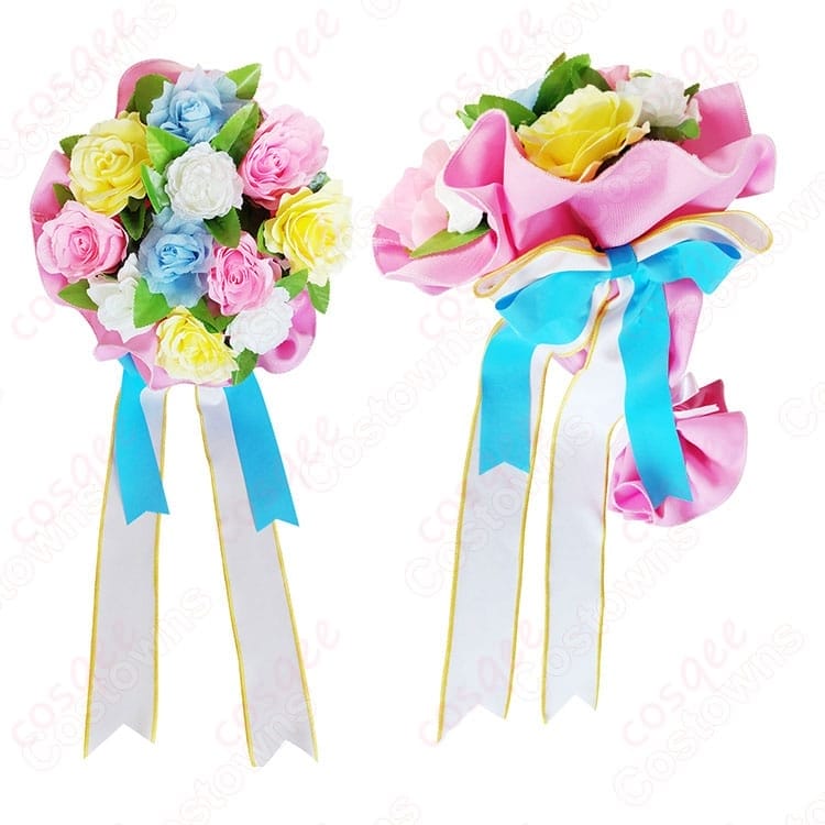 ラブライブ！ 絢瀬絵里 フラワーフェスティバル編 コスプレ衣装 華やかで上品な写真映えコーデ - 6枚目の画像